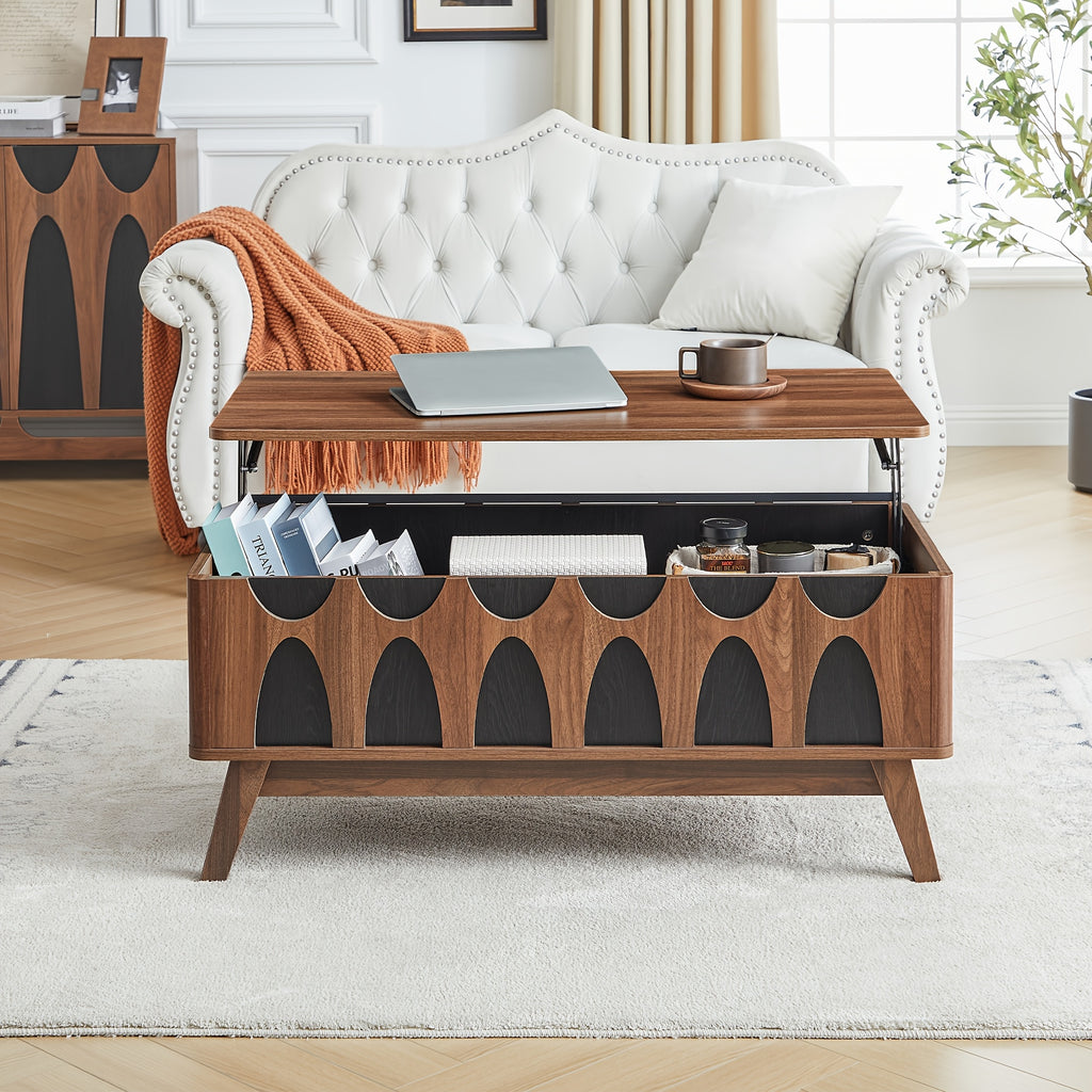coffee table lift top coffee table hidden compartment   - Temu