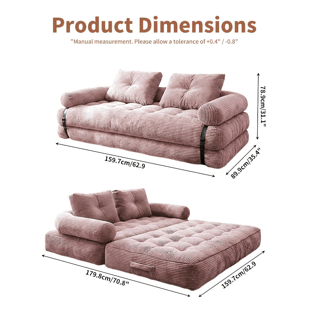 62   large cloud like modular fabric sofa 3 seater l - Temu