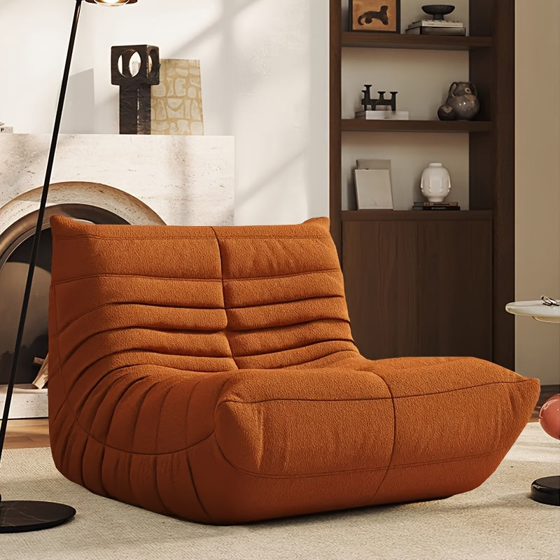 contemporary armless floor lounge chair bean bag chair - Temu