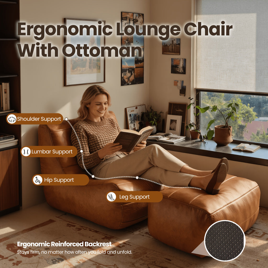accent chair movable   comfy chaise lounge   rest - Temu