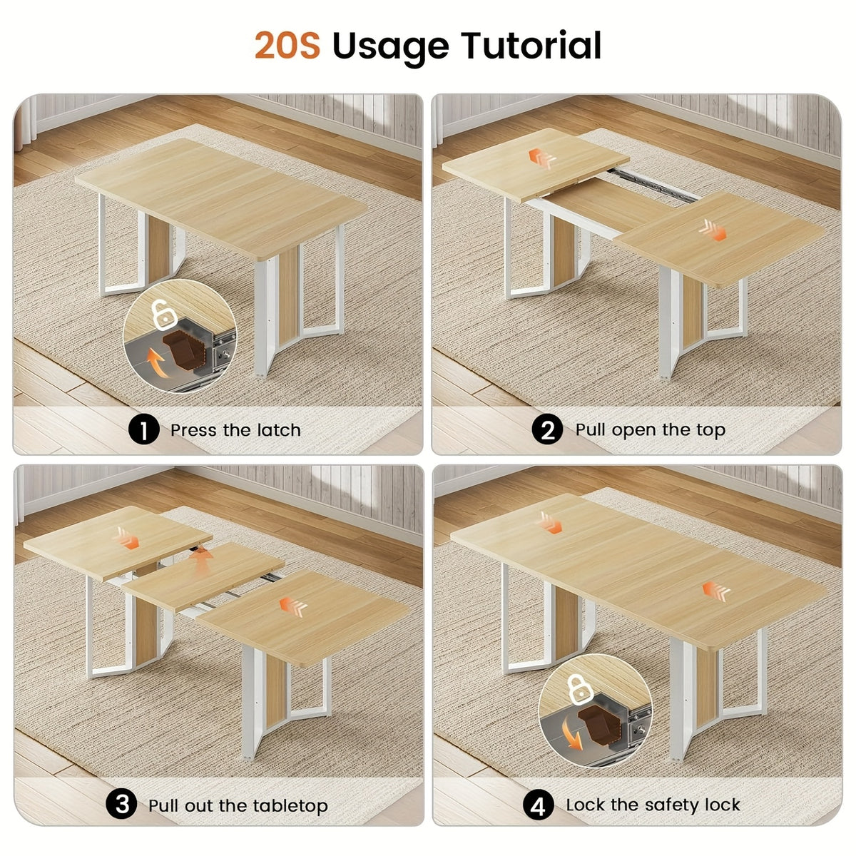 contemporary dining table set 4 6 individuals featuring a 63 - Temu