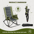 oversized camping chair   rest 330lbs heavy duty folding - Temu