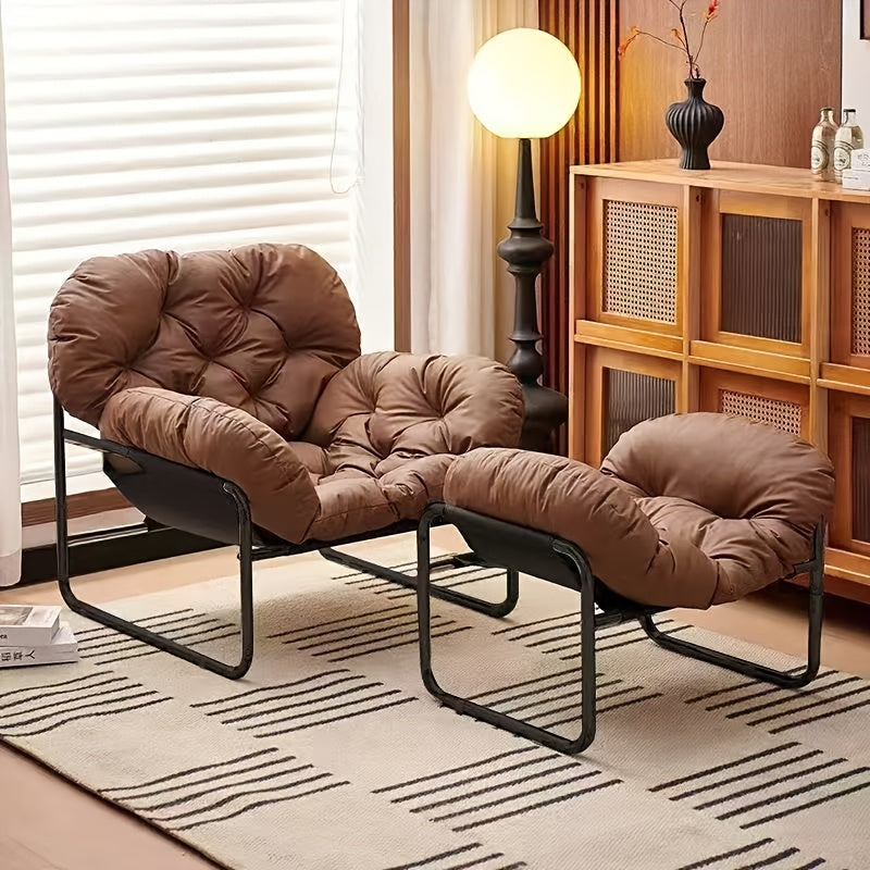 lazy sofa footrest high rebound soft cushion lounge chair - Temu