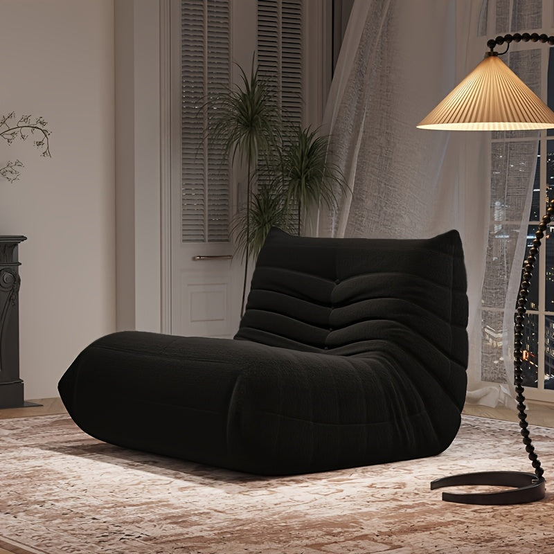 armless floor lounge chair sofa bean bag fireplace chair - Temu