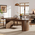 78 7 extra long dining table 6 8 people large farmhouse - Temu