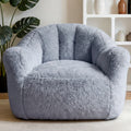 fluffy   bag chair armrests   - Temu