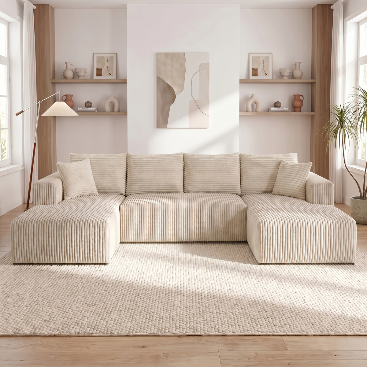 1pc u shaped frameless convertible sofa bed suitable living - Temu