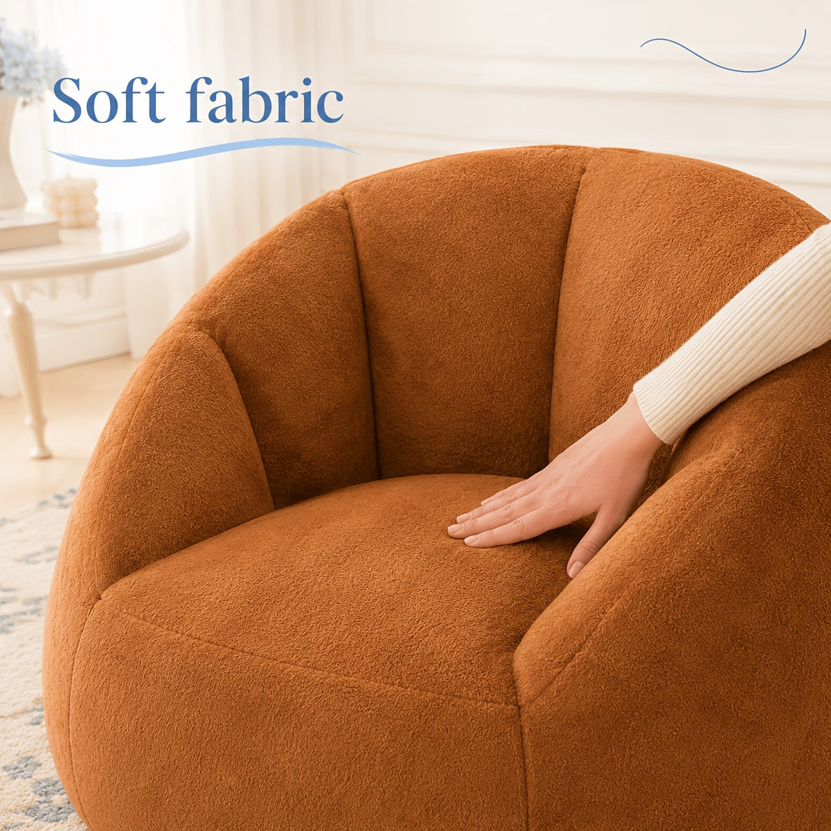 47 2 large shell style corduroy bean bag lounge chair   - Temu