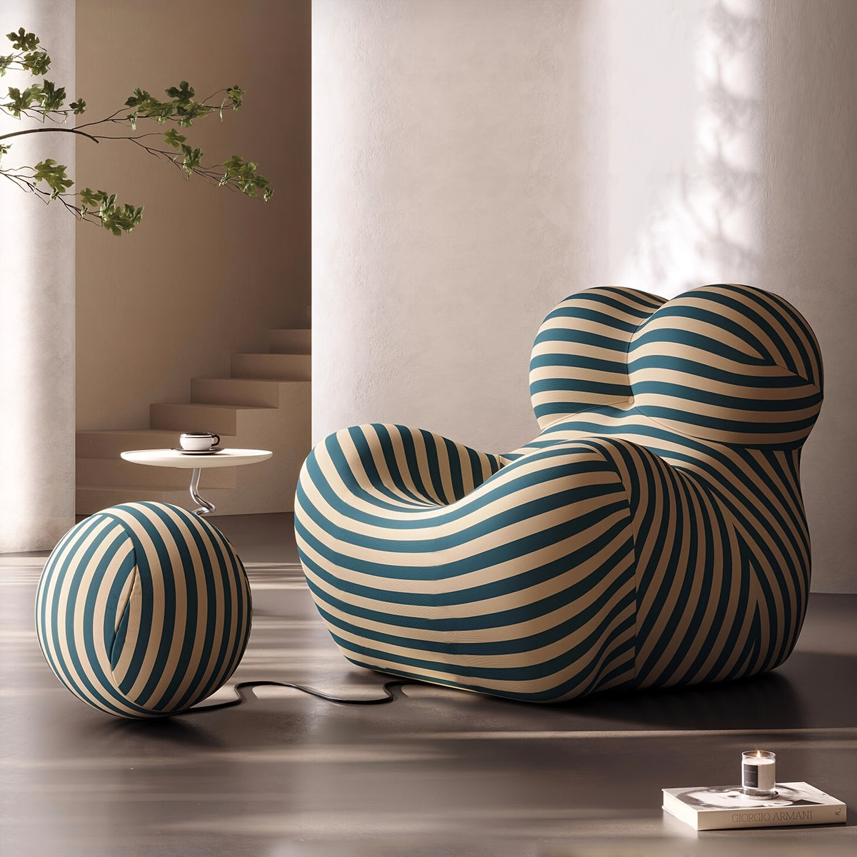 lounge chair footrest 39 37   bean bag - Temu