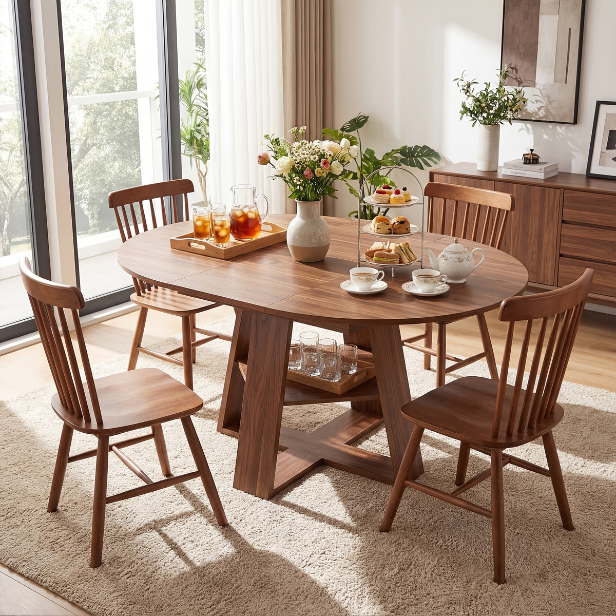 5m extendable dining table drop leaf kitchen table - Temu