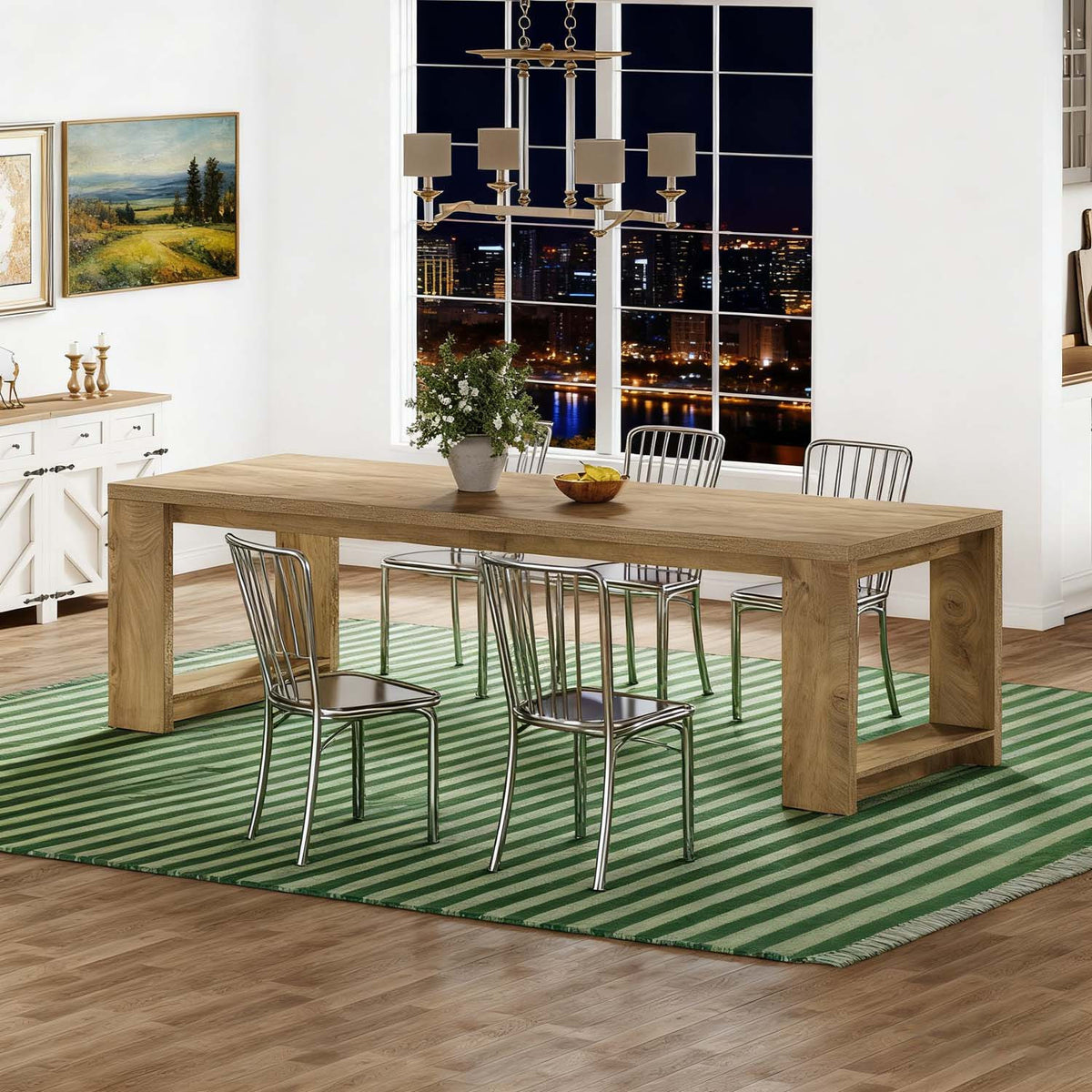 1pc 86 61 inch farmhouse dining   narrow kitchen - Temu