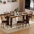 70 9 inch dining table 6 people modern rectangular kitchen - Temu