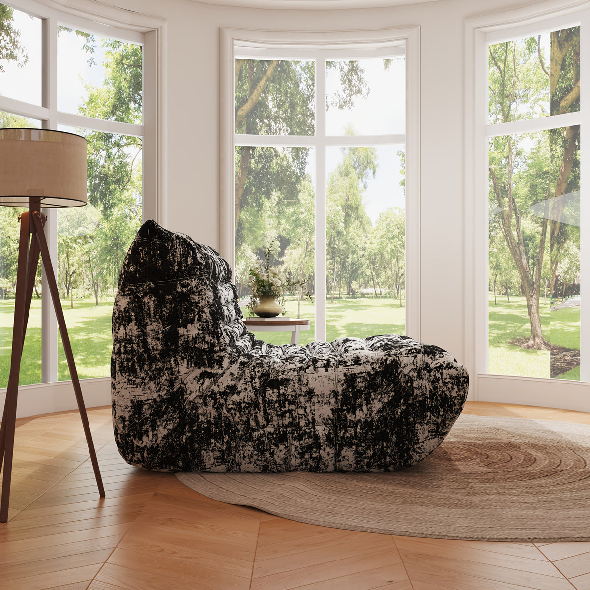 large bean bag chair designed   perfect relaxing fire - Temu