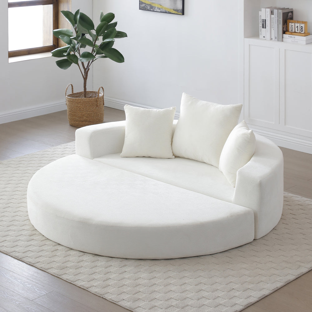 convertible sofa couch bed multi functional circular bed - Temu