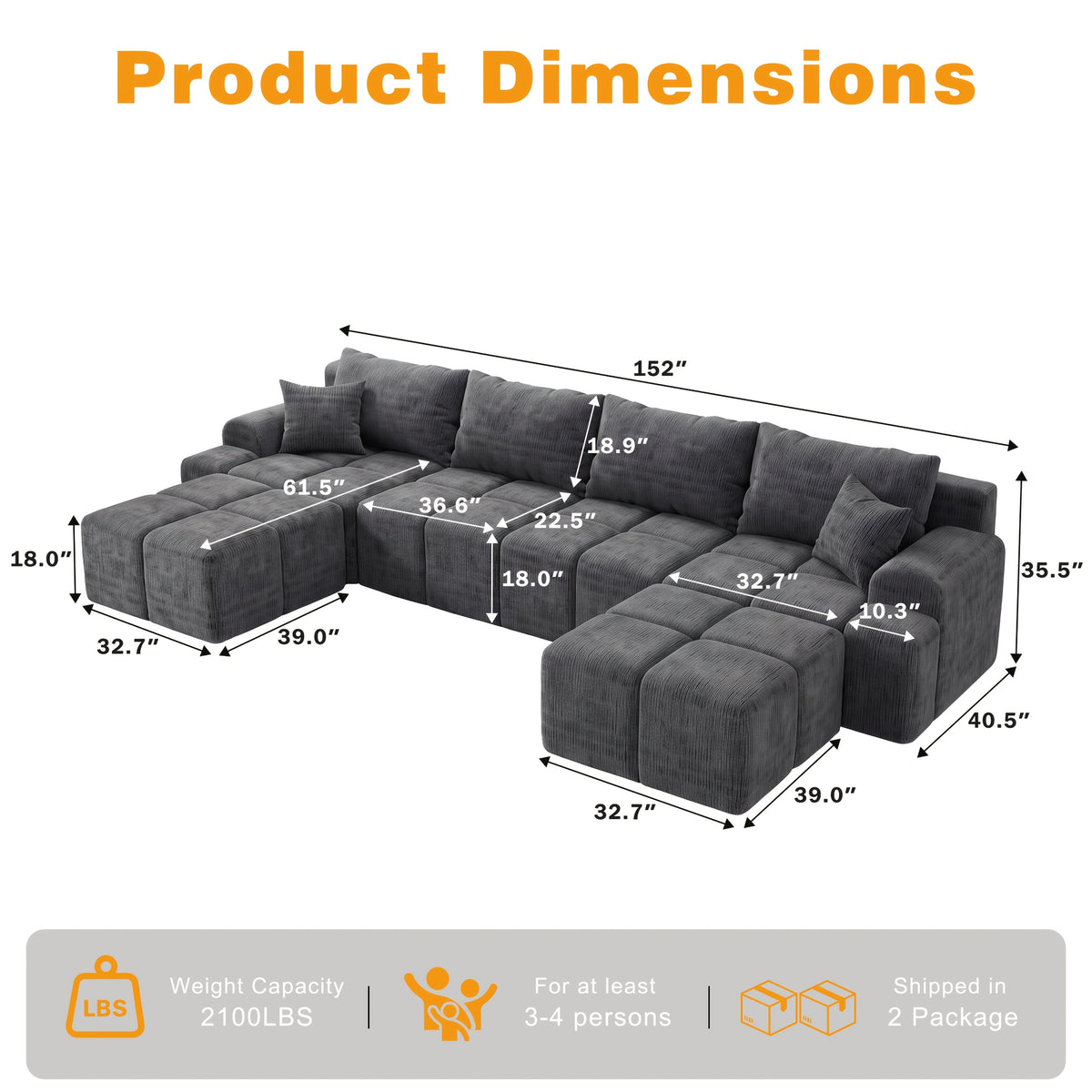ergonomic multi position u shaped   152 oversized - Temu