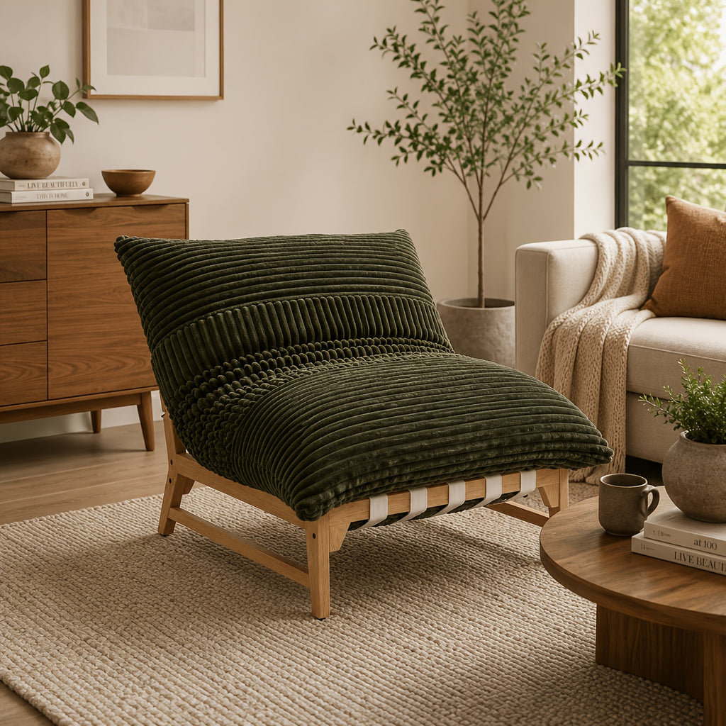 46 oversized sofa chair modern accent chair   bean - Temu