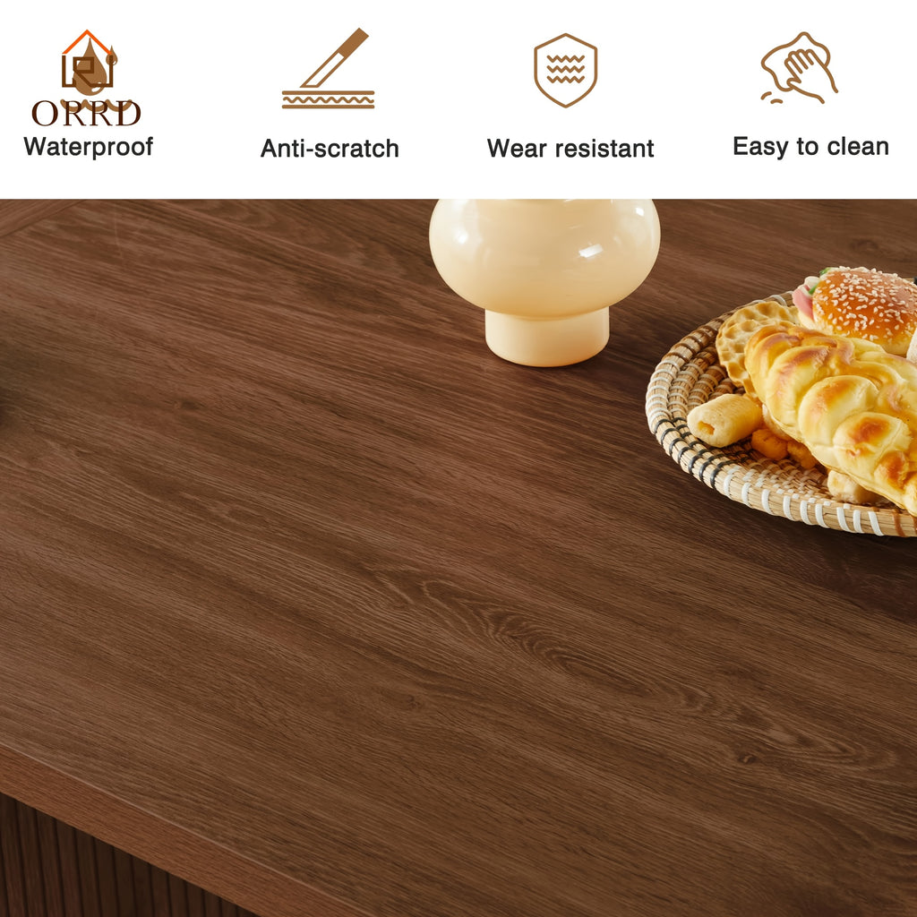 oval dining table suitable 4 6 people - Temu