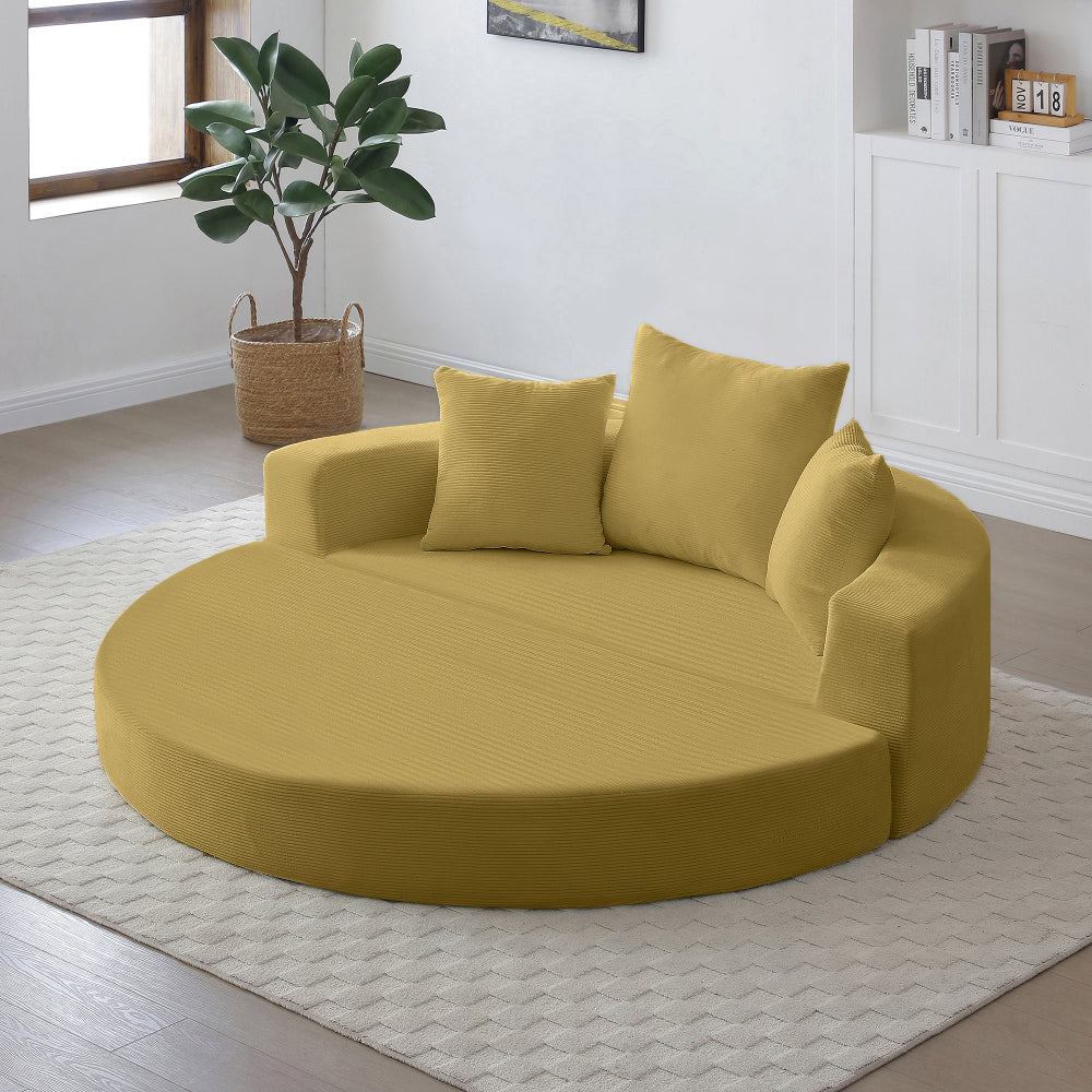 convertible sofa couch bed multi functional circular bed - Temu