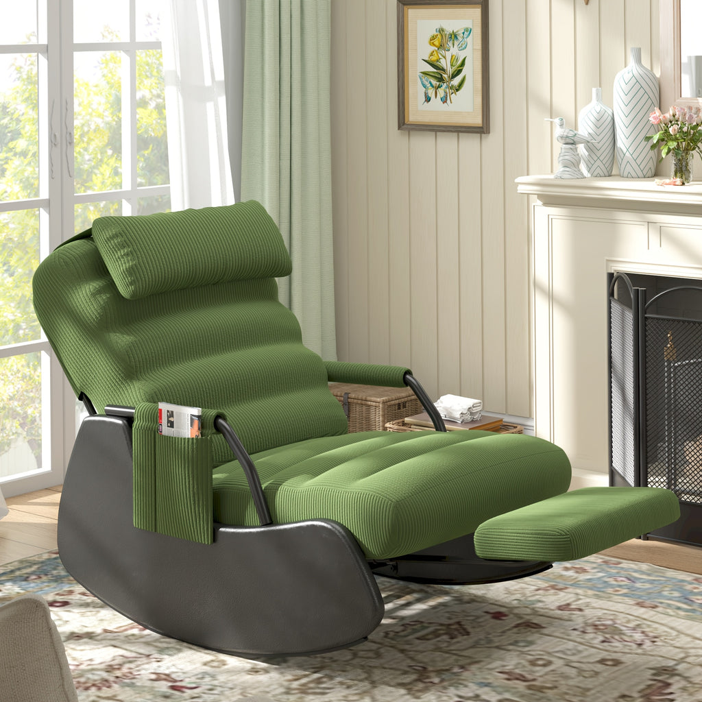 nursery glider rocking chair soft cushioned seat - Temu