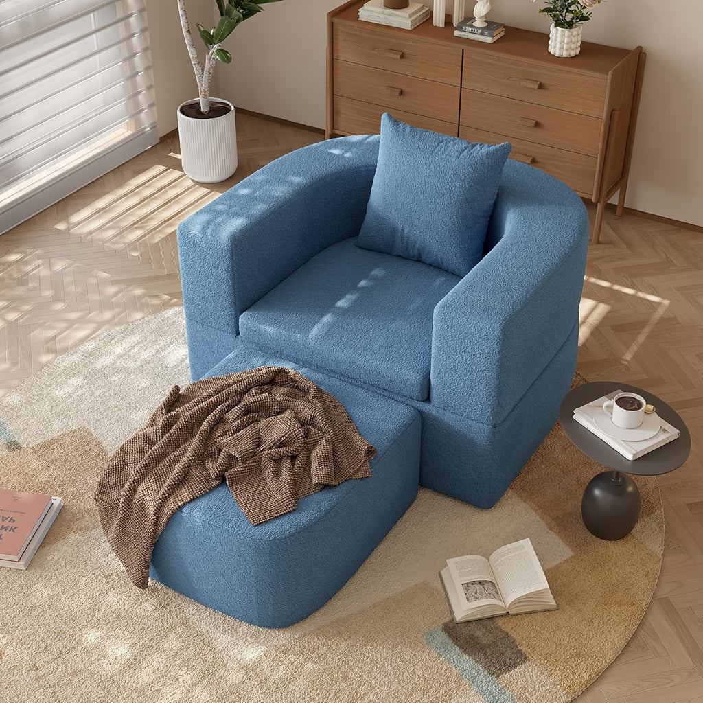 2 in 1 indoor lounge chair modern fashionable sofa bed - Temu
