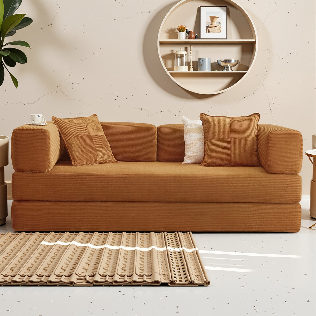 detachable armrest foldable mattress couch armless foldable - Temu