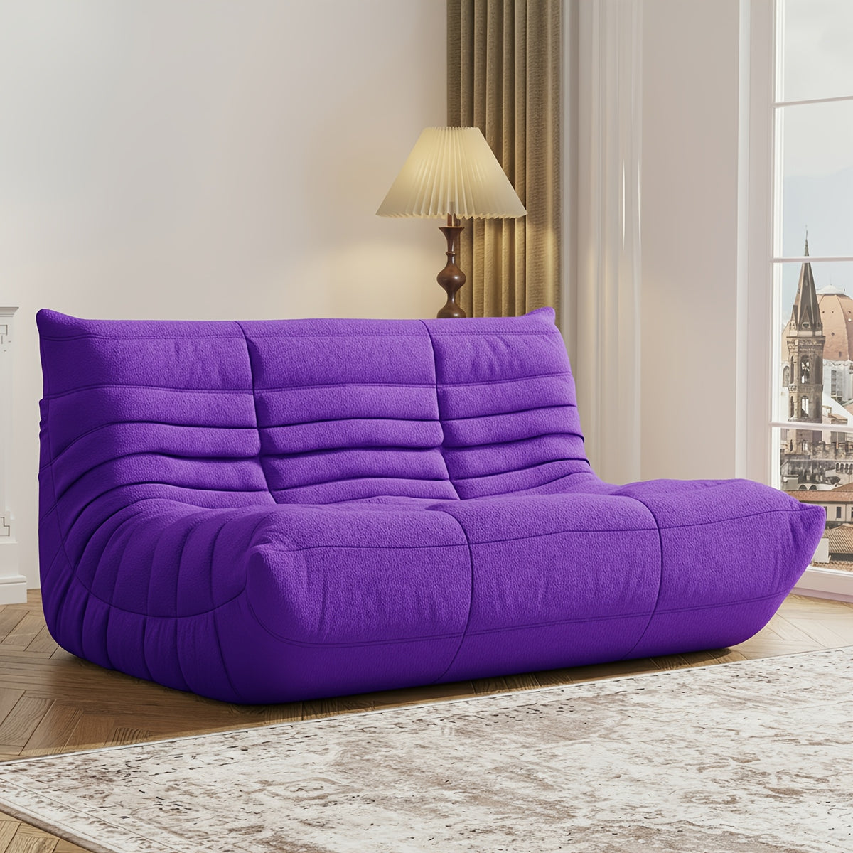 armless floor lounge chair sofa bean bag fireplace chair - Temu