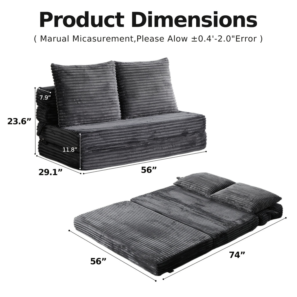 detachable armrest foldable mattress couch armless foldable - Temu