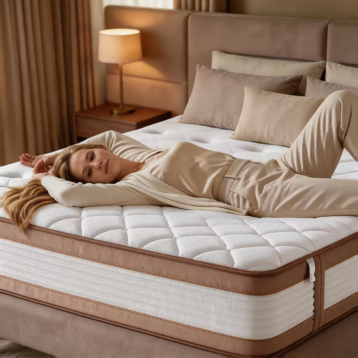 queen size 12 14 inch mixed     bed - Temu