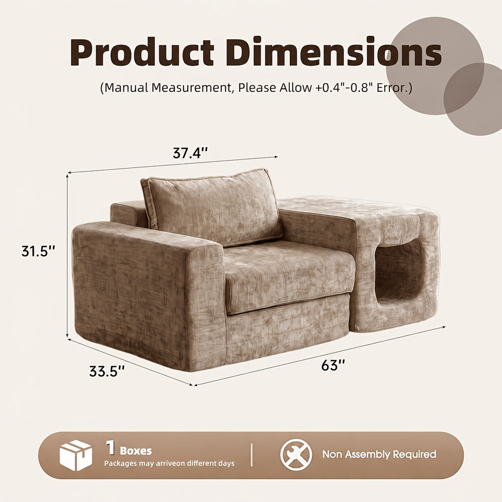 pet friendly chaise lounge chair built in cat house suitable - Temu