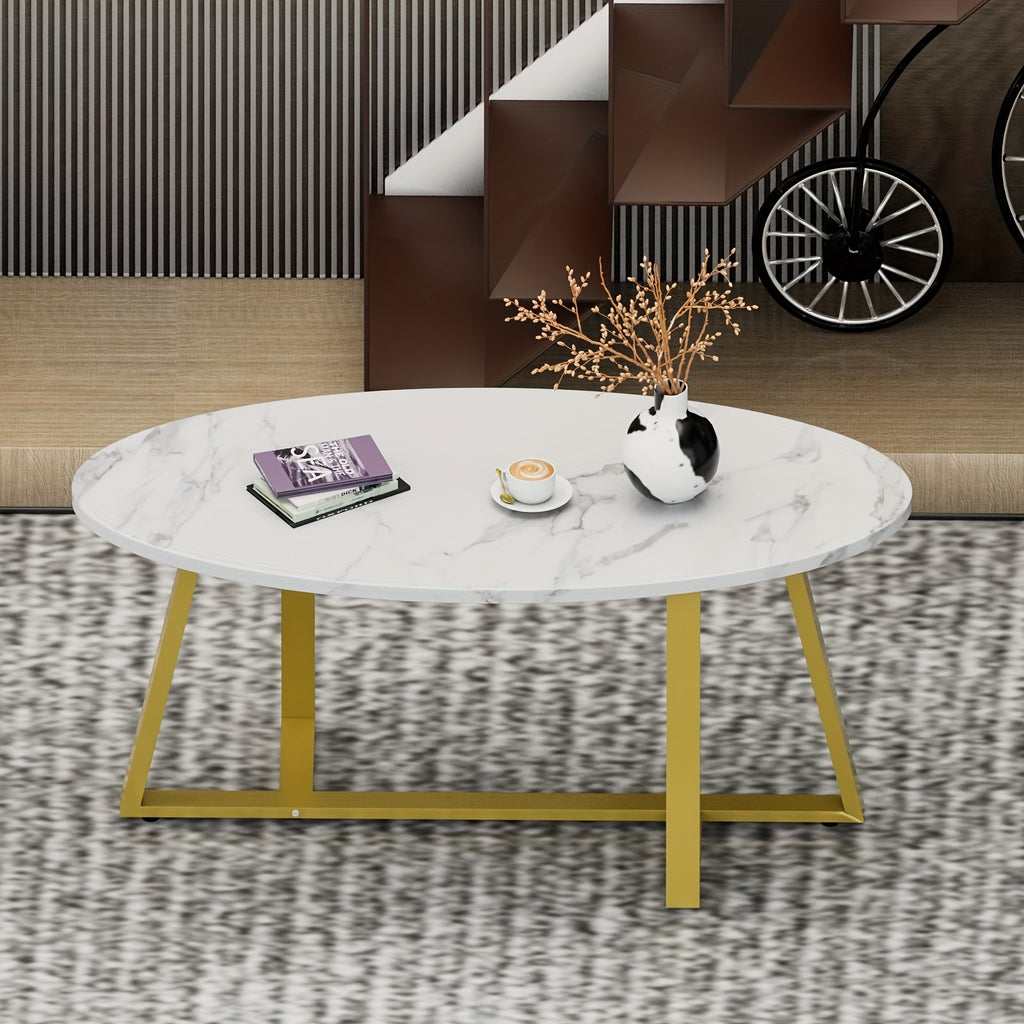 oval coffee table   living room table modern - Temu