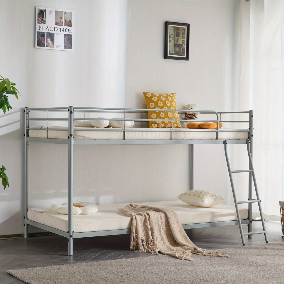 heavy duty metal bunk bed cylindrical horizontal tube - Temu