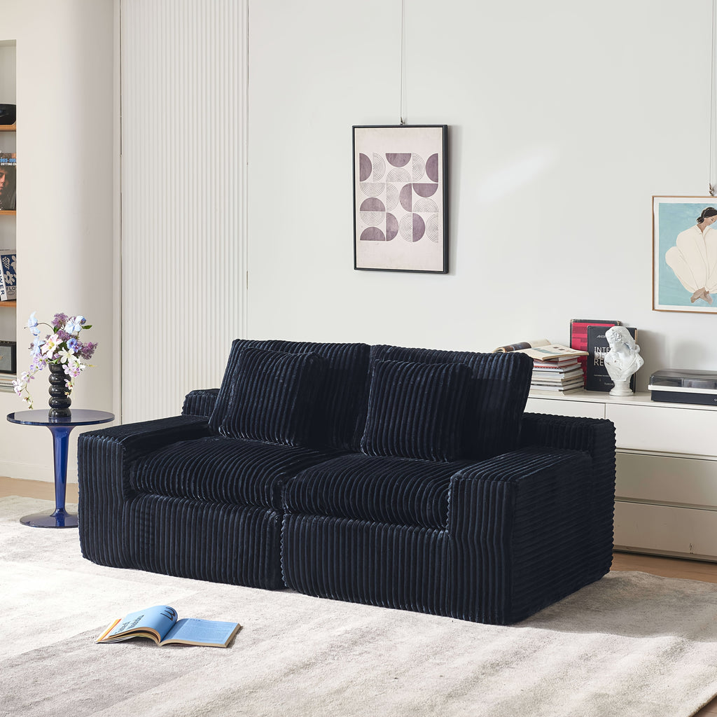 u shaped boneless sectional couches living room modern - Temu